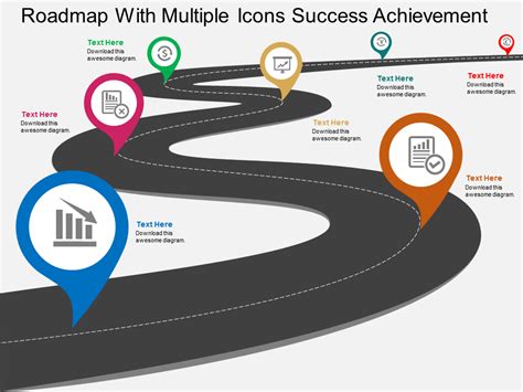 Template Ppt Roadmap Contoh Gambar Template - Bank2home.com