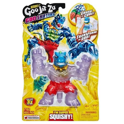 Deep Sea Goo Shifters GooJitZu Glow Galaxy Attack Stretchy Toys Blazagon Gigatusk Thrash Kid ...