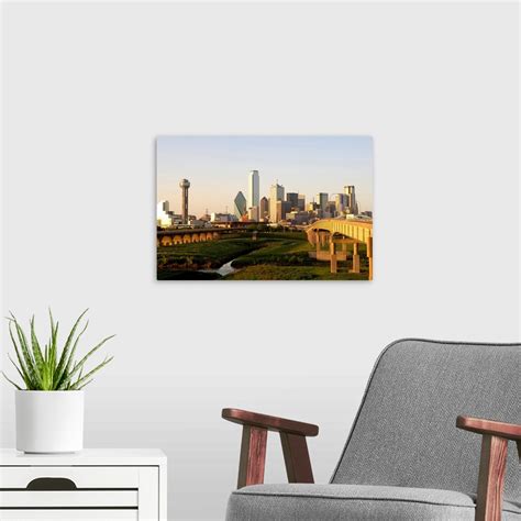 Dallas Skyline Wall Art, Canvas Prints, Framed Prints, Wall Peels ...