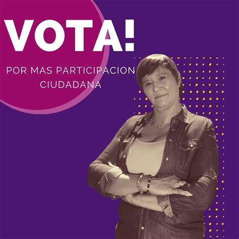 Maria Teresa Veliz / Candidata Alcadesa