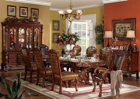 Dallas Designer Furniture | Dresden Formal Dining Room Set in Cherry