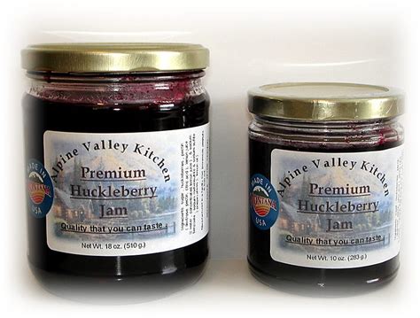 Huckleberry Jam | Alpine Valley Kitchen - Alpine Valley Kitchen