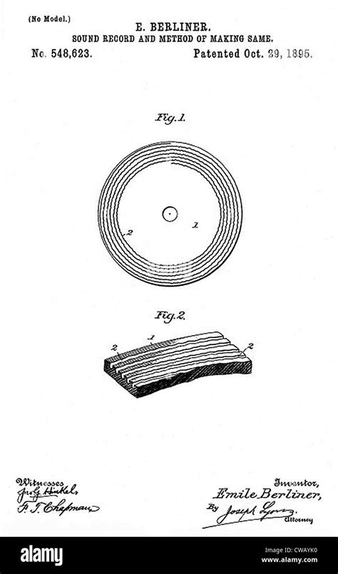 Emile Berliner 8X10 Photo Picture inventor gramophone disc record microphone #2 Collectibles ...