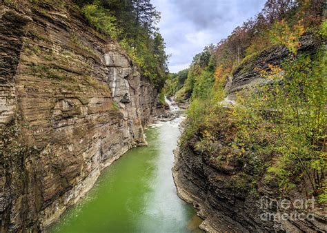 Genesee River Gorge of Letchworth State Park Photograph by Karen ...