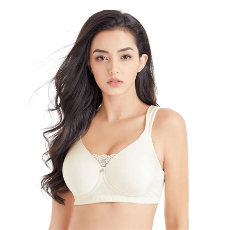 BIMEI Women's Mastectomy Bra Pockets Wireless Post-Surgery Invisible Pockets for Breast Forms ...