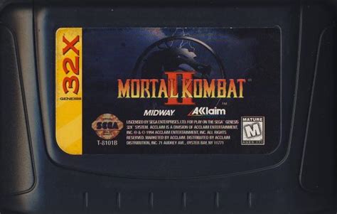 Mortal Kombat II Prices Sega 32X | Compare Loose, CIB & New Prices