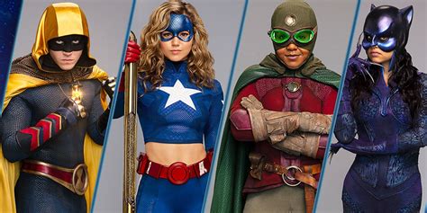 Stargirl Cast Photos Offer Detailed Look at Their Super Costumes