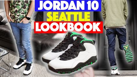 How to Style: Air Jordan 10 “Seattle” (3 outfits) - YouTube