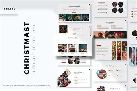 Christmas - Google Slides Template - Design Template Place