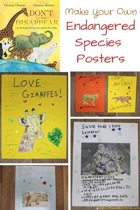 Endangered Species Poster Project | Inspiration Laboratories | Endangered species project ...