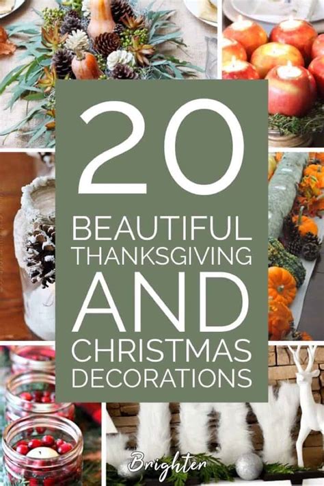 20 Beautiful Thanksgiving & Christmas Centrepieces & Decorations ...