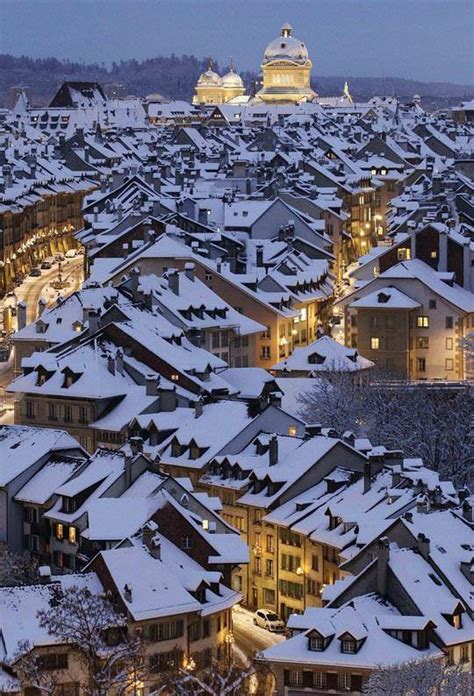 Winter in Bern, Switzerland : r/BeAmazed