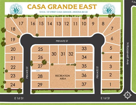 Map of Casa Grande East | Good Living Community Casa Grande, AZ