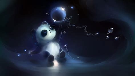 Cute Anime Panda Wallpapers - Top Free Cute Anime Panda Backgrounds - WallpaperAccess