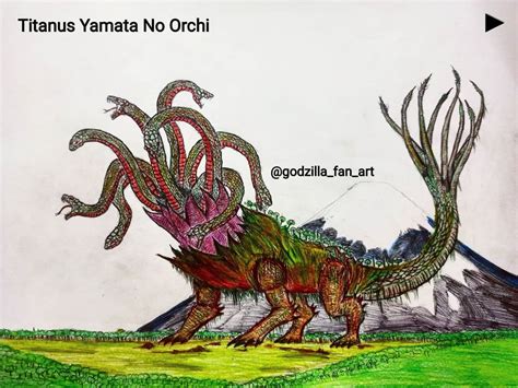 Titanus Yamata No Orochi by HanasiaYamoshiSSjGOD on DeviantArt | Godzilla, All godzilla monsters ...