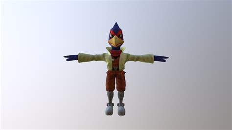 Super Smash Bros Melee - Falco - 3D model by akennedy007 [d456716 ...