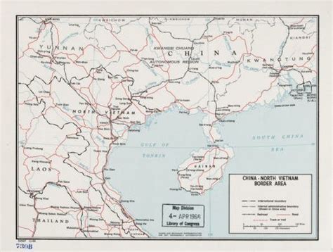 China-North Vietnam border area. | Library of Congress