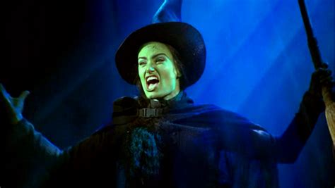 Wicked in Pictures (Idina Menzel (Elphaba) in the original Broadway...)