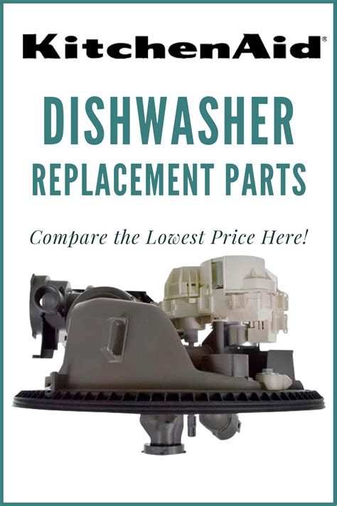 KitchenAid Dishwasher Replacement Parts in 2020 | Kitchenaid dishwasher, Dishwasher parts ...