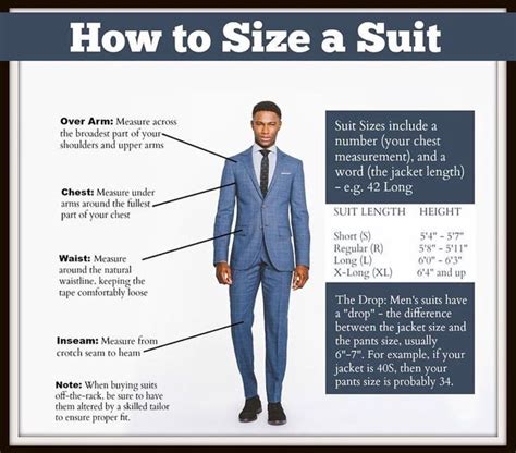 How To Measure Suit Size Men - slideshare