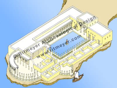 Caesarea Herod’s Palace – Ritmeyer Archaeological Design