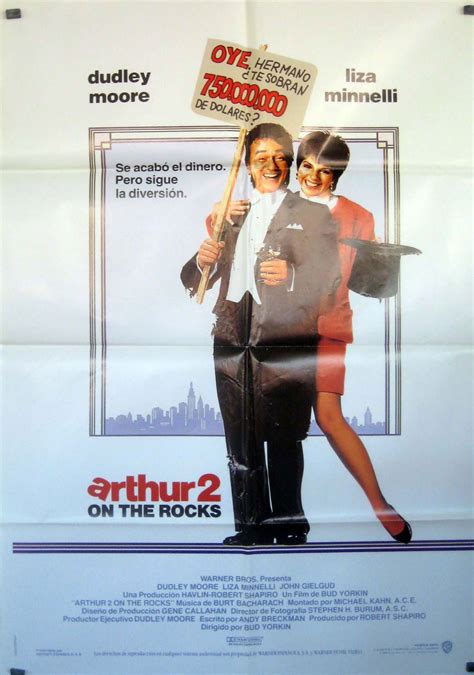 "ARTHUR 2 ON THE ROCKS" MOVIE POSTER - "ARTHUR 2: ON THE ROCKS " MOVIE ...