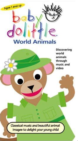 Amazon.com: Baby Dolittle - World Animals [VHS] : Clark,Julie Aigner ...