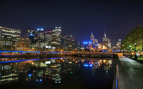 🔥 Download Melbourne City Nightlife Wallpaper by @theresah49 | City ...