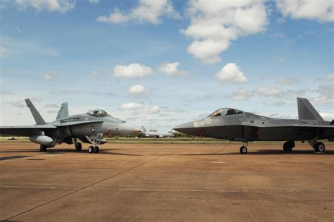 U.S., Royal Australian Air Force Fighter Squadron Leaders Discuss ...