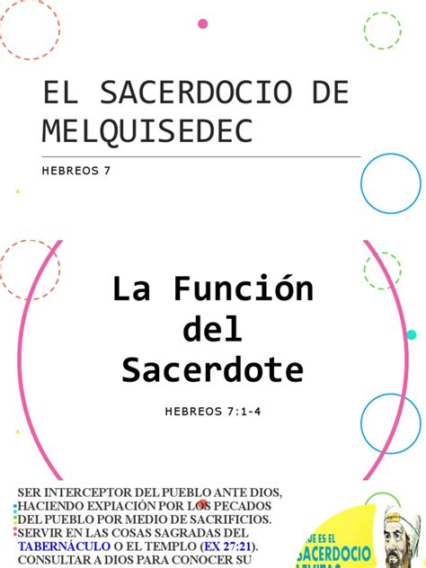 El Sacerdocio de Melquisedec | PDF