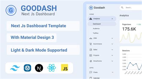 Next js Dashboard Templates