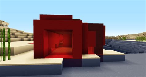 RED concrete Minecraft Map