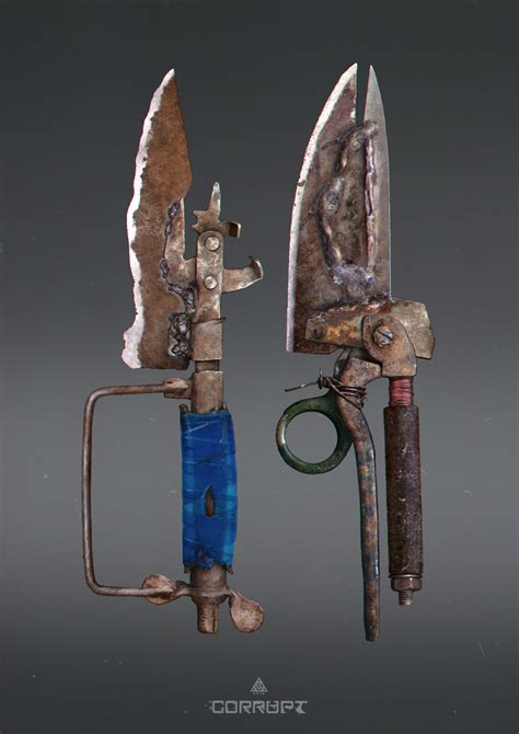 Tony Zenitium - Post apocalyptic melee weapons