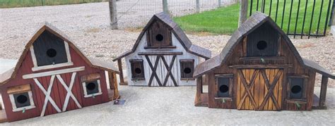 Barn Birdhouse - Etsy