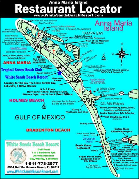 33 Anna Maria Island Map - Maps Database Source in 2022 | Anna maria ...