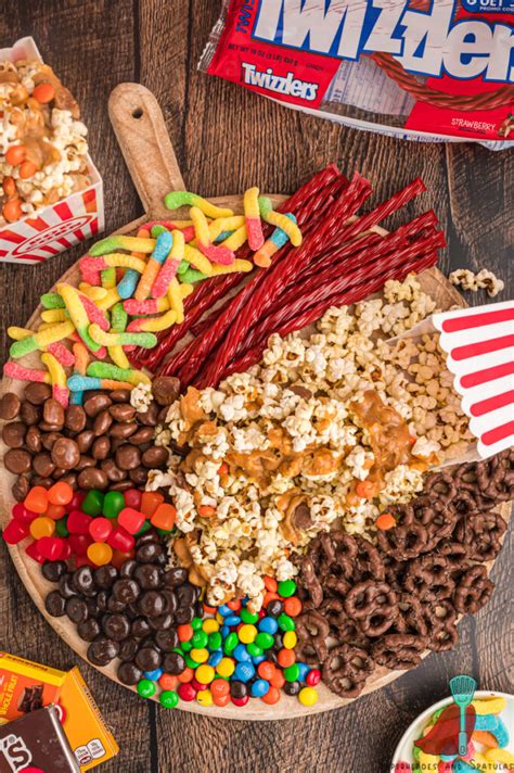 Movie Night Snacks Board - Superheroes and spatulas