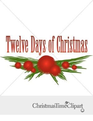 12 Days Of Christmas Clipart