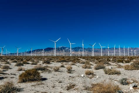 Parque Eólico California Desierto - Foto gratis en Pixabay