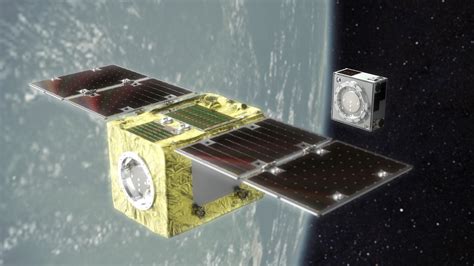 Astroscale's space junk removal satellite aces 1st orbital test | Space