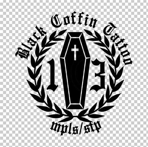 Black Coffin Tattoo Flash Tattoo Artist Tattoo Convention PNG, Clipart ...