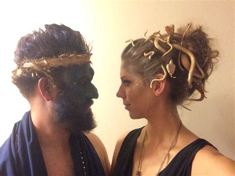 Medusa and Poseidon | Hair, Costumes, Goddess