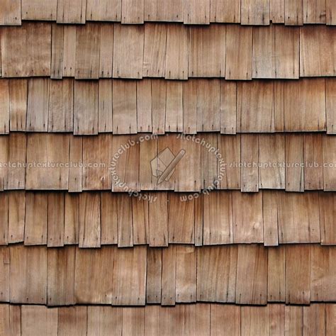 Wood shingle roof texture seamless 03864