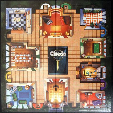 clue board cluedo game board | Fun board games, Board games, Game card ...