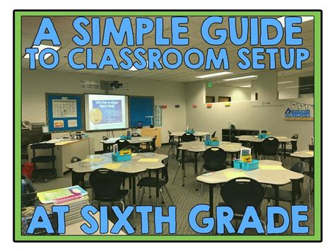 Classroom Setup Guide For 6th Grade - The Colorado Classroom