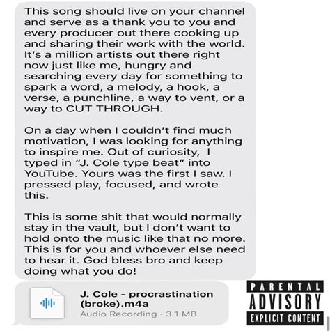 J. Cole Shares New Song "Procrastination (Broke)": Listen - showbizztoday