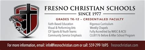 Christians In Business - Fresno Christian Schools - Details