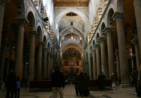 Pisa, Cathedral interior stock photo. Image of medieval - 2253182