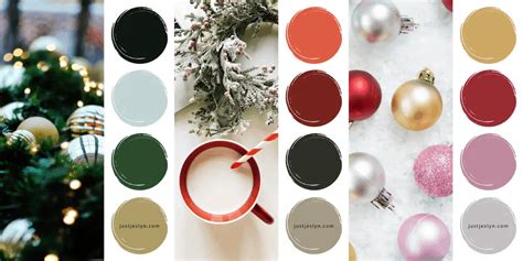 25 Unique Christmas Color Palettes (2021) | Just Jes Lyn