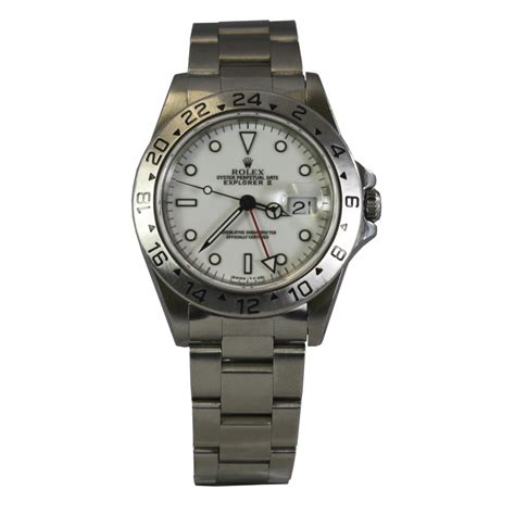 Men's Explorer II Watch. 16570 - PRE-OWNED from Market Cross Jewellers UK