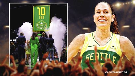 Storm retire Sue Bird's number, legend thanks Seattle fans in hour-plus speech